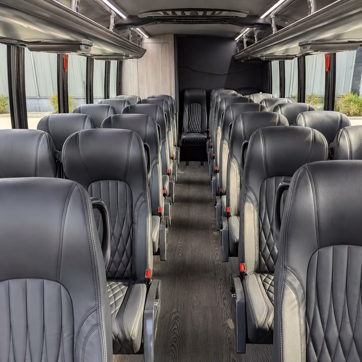 30 passenger minibus inside