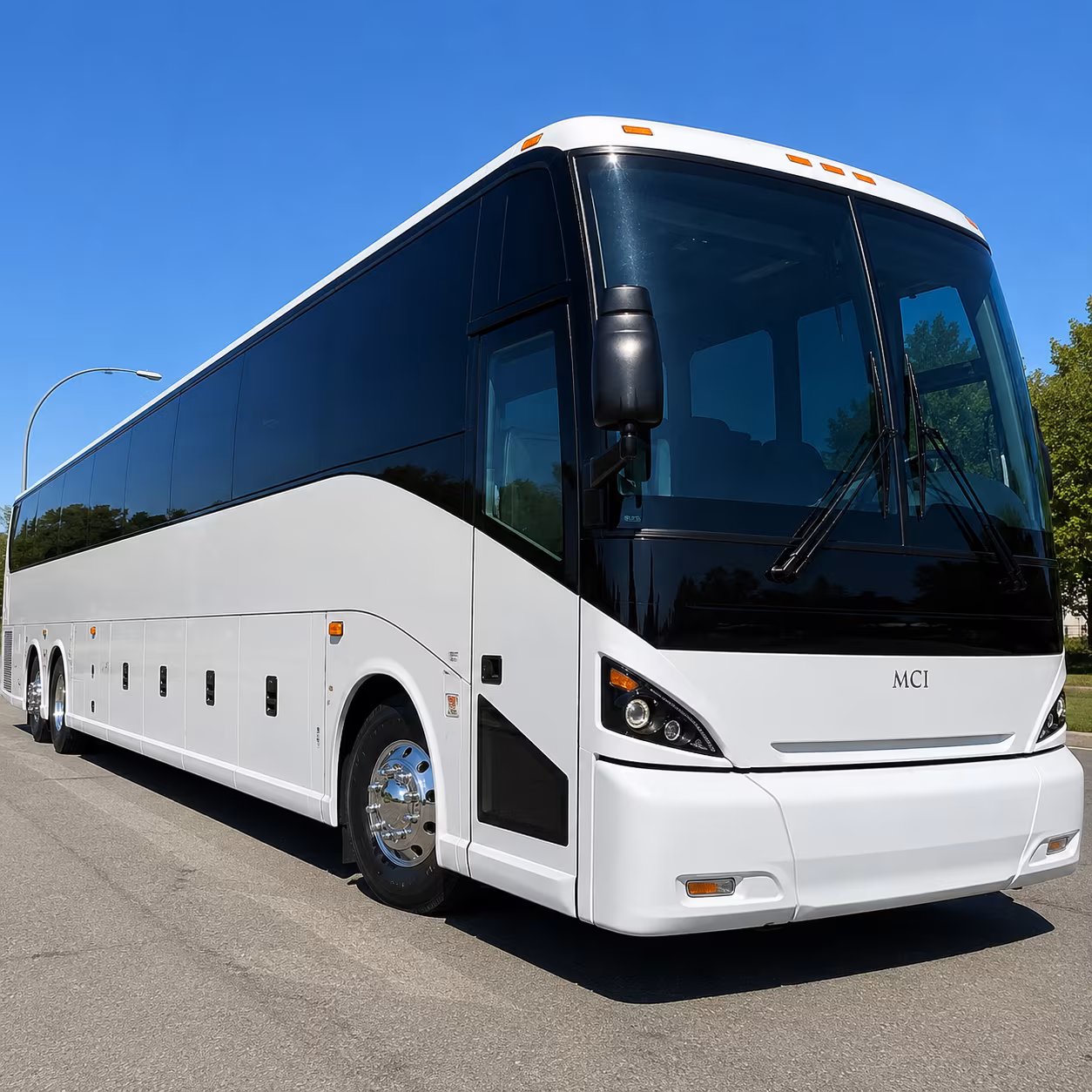 sacramento charter bus rental exterior