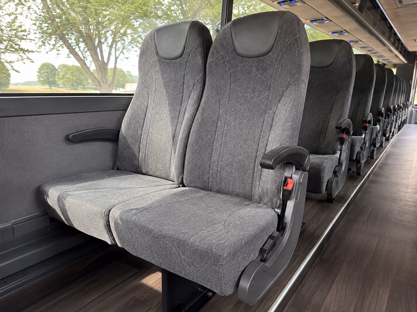 sacramento concert transportation onboard seating