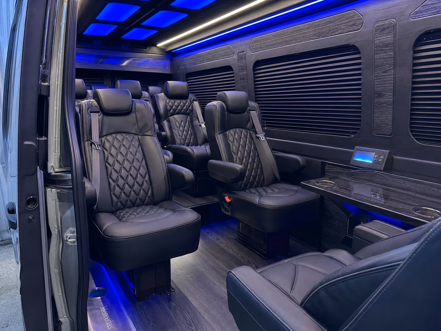 sprinter van transportation for groups and events across sacramento